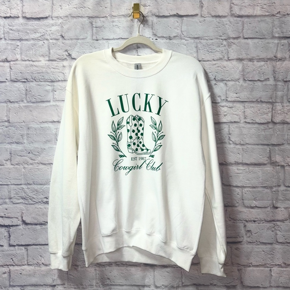 Lucky Cowgirl Crewneck